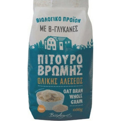 Βιολογικό Πίτουρο Βρώμης Ολικής Άλεσης o Βιοαγρός o 600γρ