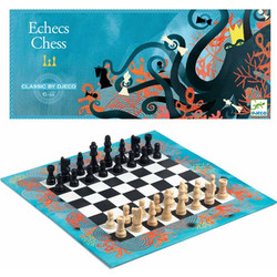 Djeco Echecs Σκάκι με Πιόνια 38x32cm
