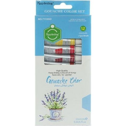 Gouache τέμπερα 12τεμαχίων 12ml