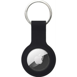 Θήκη Μπρελόκ Σιλικόνης για Apple AirTag Black