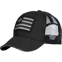 Pentagon Ανδρικό Καπέλο Jockey με Δίχτυ Snapback Υφασμάτινο Μαύρο K13055