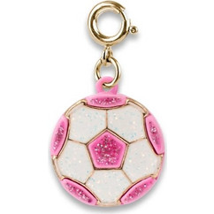 CHARM IT! GOLD GLITTER SOCCERBALL CHARM CT01-12
