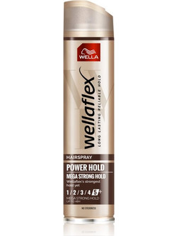 Wella Wellaflex Power Halt Extra Stark 05+ Λακ Μαλλιών Πολύ Δυνατό Κράτημα 250ml