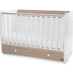 Lorelli Dream New Πολυμορφική Κούνια για Στρώμα 60x120cm White Amber 10150420044A
