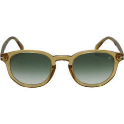 David Beckham DB1007S 40G9K Ανδρικά Γυαλιά Ηλίου Τετράγωνα Κοκάλινα Καφέ με Πράσινο Polarized Φακό