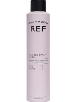 REF Flexible Spray 333 Λακ Μαλλιών για Λάμψη Δυνατό Κράτημα 300ml