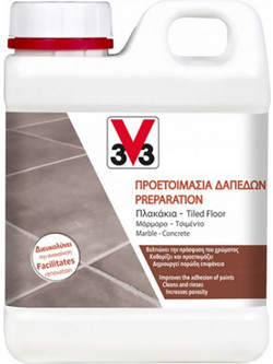 V33 Καθαριστικό Προετοιμασίας Δαπέδων Renovation Perfection 1lt