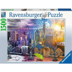 Puzzle Ravensburger New York Winter & Summer 1500 Κομμάτια