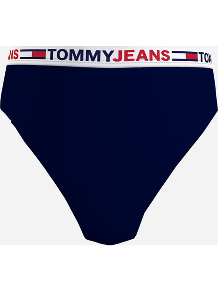 Tommy Jeans Ψηλόμεσο Bikini Slip Navy Μπλε UW0UW03402-DW5