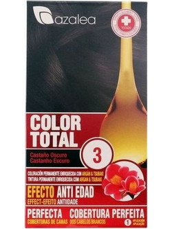 Azalea Color Total 3 Dark Brown Μόνιμη Βαφή Μαλλιών