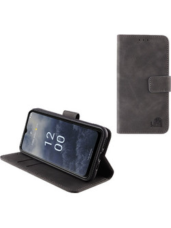 Lime Successories Lime Θηκη Nokia G60 5G 6.58'' Essential Magnet Book Stand Clip GREY