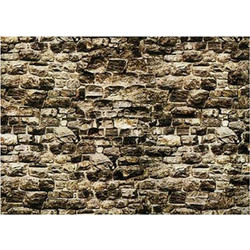 NOCH Υλικά Μακέτας Τοίχος Carton granite 32x15cm