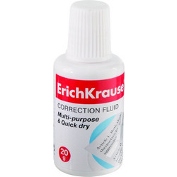 Διορθωτικό Υγρό ErichKrause 20ml Σφουγγάρι 13812