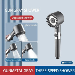 Τηλεφωνο GunmetalGray Three Speed Shower 707
