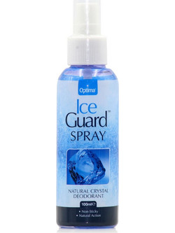 Optima Ice Guard Φυσικό Αποσμητικό Spray Κρύσταλλος Χωρίς Αλουμίνιο 100ml