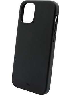 Puro Eco Back Cover Σιλικόνης Για iPhone 12 Mini Χρώμα: Μαύρο IPC1254ECO1-BLK