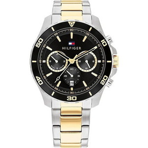 Tommy Hilfiger Jordan Ανδρικό Ρολόι Χρονογράφος με Ασημί Μεταλλικό Μπρασελέ 1792095 Tommy Hilfiger Jordan Ανδρικό Ρολόι Χρονογράφος με Ασημί Μεταλλικό Μπρασελέ 1792095