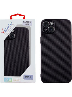 Volte-Tel Θηκη Iphone 15 Plus 6.7'' Carbon Lift Full Camera Protection BLACK