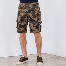 Weekend Offender Ανδρική Βερμούδα Cargo Χακί STSS21-02