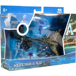 McFarlane Avatar The Way Of Water Deluxe Neteyam & Ilu 7cm