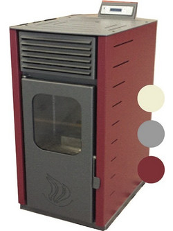 Mytherm Angela TA 16 Red Σόμπα Pellet Αερόθερμη 16kW