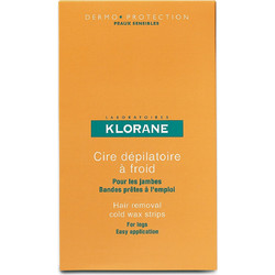Klorane Sweet Almond Ταινίες Αποτρίχωσης για Πόδια 6τμχ