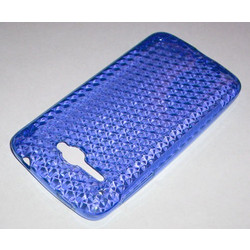Θήκη TPU Gel Diamonds για Alcatel One Touch X'Pop 5035D (OT-5035D) Μπλέ (ΟΕΜ)