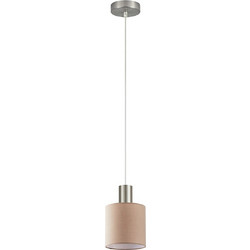 Home Lighting Κρεμαστό Φωτιστικό Οροφής Μονόφωτο E27 Καφέ SE21-NM-4-SH3 77-8428