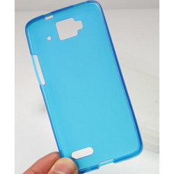 Μαλακή Θήκη TPU Gel για Alcatel One Touch Idol Mini OT-6012X/OT-6012D Σκούρο Μπλέ (ΟΕΜ)