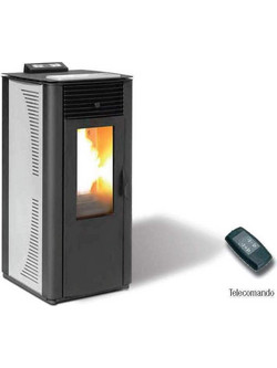 King Idro 14 Σόμπα Pellet Καλοριφέρ Αερόθερμη 13.61kW
