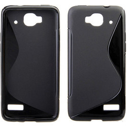 Θήκη TPU GEL S-Line για Alcatel One Touch Idol Mini OT-6012X/OT-6012D Μαύρη (OEM)