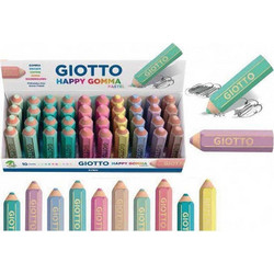 ΓΟΜΟΛΑΣΤΙΧΑ GIOTTO 234000 HAPPY GOMMA PALE