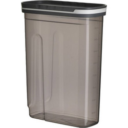 CLICK ΔΟΧΕΙΟ ΑΠΟΘΗΚΕΥΣΗΣ ΤΡΟΦΙΜΩΝ PL ΓΚΡΙ 2.7 LTl 20X10X26 - 10cm x 26cm x 20cm