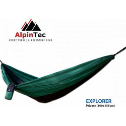 AlpinPro Explorer Private Αιώρα Αλεξίπτωτο Υφασμάτινη Πράσινη 300x155εκ