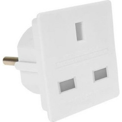 LAMTECH EU SCHUKO TO UK 16A TRAVEL ADAPTER