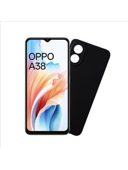 Volte-Tel Silicon TPU Θήκη OPPO A38/A18 4G 6.56in Full Camera Protection Black