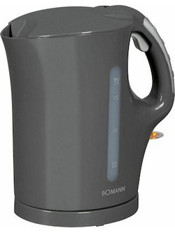 Bomann WK 5011 CB Βραστήρας 1.7lt 2200W Γκρι