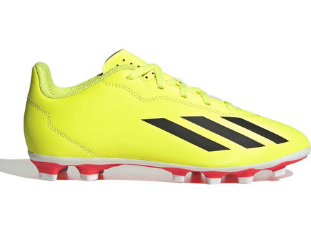 Adidas X Crazyfast Club Fx IF0717 Παιδικά Ποδοσφαιρικά Παπούτσια με Τάπες Lime