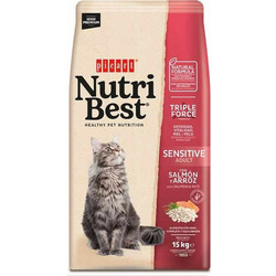 Picart NutriBest Cat Adult Sensitive Salmon & Rice 15kg