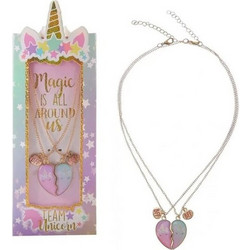 Funlockets Team Unicorn BFF Κολιε (KD020304)