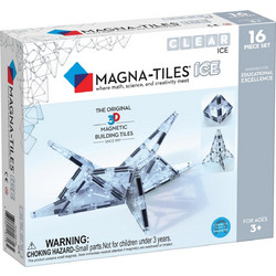 Magna-Tiles Μαγνητικά Πλακίδια Ice Σετ 16τμχ 18716