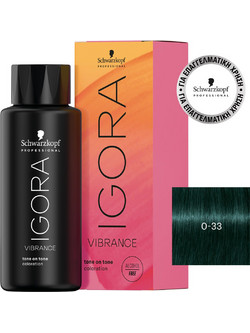 Schwarzkopf Igora Vibrance 0-33 Έντονο Ματ Μίξτον Ενισχυτικό Βαφής Μαλλιών Χωρίς Αμμωνία 60ml