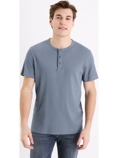 Ανδρικό t-shirt ριπ short sleeves GENRIB