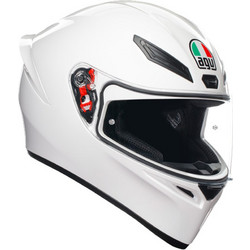 AGV K1 S Solid White Κράνος Μηχανής Full Face 1500gr