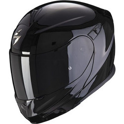 Scorpion Evo Exo 920 Solid Black Κράνος Μηχανής Flip-Up 1500gr