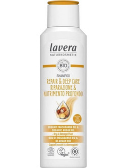 Lavera 2 In 1 Deep Care & Repair Σαμπουάν & Conditioner για Επανόρθωση για Ξηρά Μαλλιά 250ml