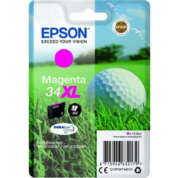 Epson 34XL Magenta Μελάνι Εκτυπωτή Inkjet C13T347340