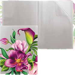 Ντοσιέ με Ζελατίνες Erichkrause Tropical Flowers 20 Φύλλα