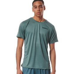 Body Action Ανδρικό Αθλητικό T-Shirt Χακί 053430