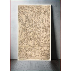 Πίνακας, Design for Panels (Textile) Decorated with Moresque and Knotwork Ornament
